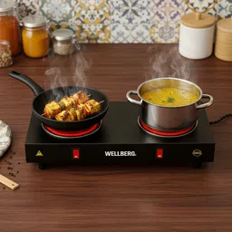 Durable 2 Burner Electric Coil Stove 2000W - Portable Hot Plate for Home Kitchen Electric Cooking Heater-image-69