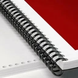 Kosh Spiral Binding Ring 18mm, black (Pack of 1 packet) Manual Ring Binder image 4