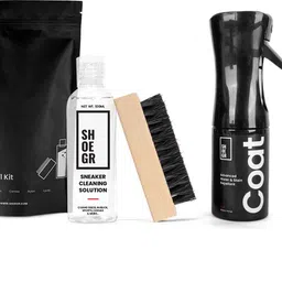 SHOEGR Essential Shoe Cleaning Kit & Shoe Protector Spray Shoe Care Kit-picture-14