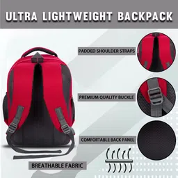 wayaq AVENGERS Lightweight Backpack for Boys & Girls - 1st 2nd 3rd 4th 5th 6th Class Waterproof Backpack image 5