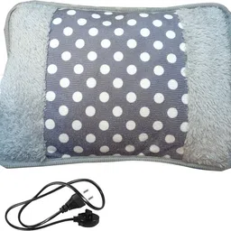 creto Velvet Fur Warm Pad Gel 100% Leak Proof Reliever/Massager Electric 1 L Hot Water Bag-picture-12