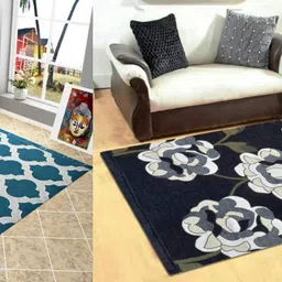 royal décor 121.92 cm X 182.88 Polyester Carpet-picture-47