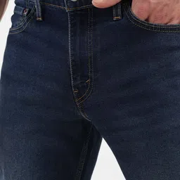 levi's Men Slim Mid Rise Blue Jeans image 4