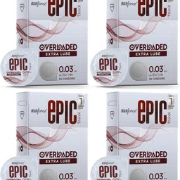 manforce Epic ThinX Overloaded | Ultra Thin Extra Lube Condoms | 3 Sheets Each, Pack of 4 Condom-picture-15
