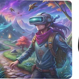 ARTOLIC Unleashing thrill virtual adventures Mouse Pad for Office & Gaming, Non-Slip Non Slip Base Mousepad-picture-29