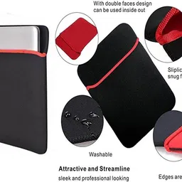 ANJO 6 in 1 Combo Of Cleaning Gel-LED-Mouse Pad-OTG Micro & C Type-15.6 inch (Sleeve) Dust Proof Laptop Bag Cover image 5