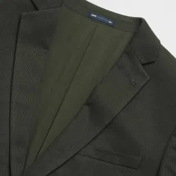 arrow Men Self Design Single Breasted Formal Blazer image 2