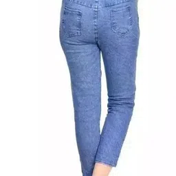 mk collection Women Regular Mid Rise Blue Jeans image 2