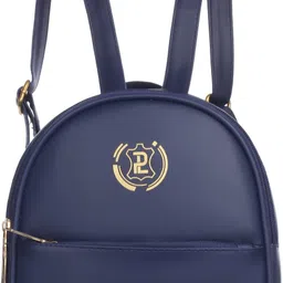perfect leather Small 9 L Backpack Backpack Esme (Black)-picture-42