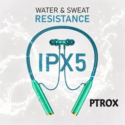 ptrox Vibration Alert, 48 Hours Playtime, ENC, HD Sound Quality & Stereo Bass PT50 Bluetooth Headset image 3