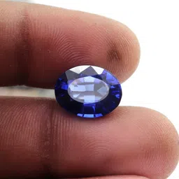 ratanbazar 5.25 carat Neelam/Blue Sapphire Stone Good And Effective Stone Sapphire Stone Pendant image 4