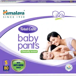 himalaya Total Care Baby Pants | Anti-Rash Shield | Small-80 - S image 1