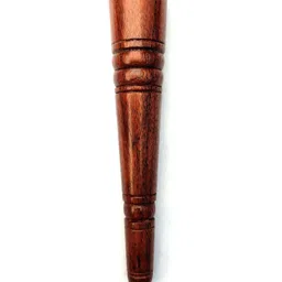 hookah palace Decorative wooden chillum 6 inch Wooden Outside Fitting Hookah Mouth Tip image 2