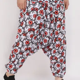 whitewhale Printed Cotton Men Harem Pants image 4