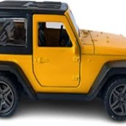 aadhan traders Metal Closed Jeep Car Toy with Openable Doors Die Cast Model-picture-16