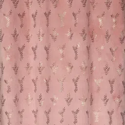 drape and decor 243.84 cm (8 ft) Shower Velvet Room Darkening Curtain (Pack Of 2) image 3