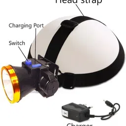 life creation Long-Lasting Waterproof High-Power Lithium Battery Headlamp 2000mAh-281 Torch image 2