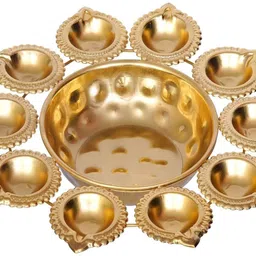 zunishop Iron Table Diya image 1