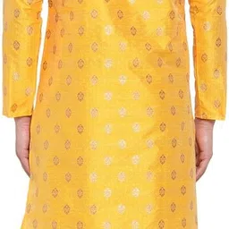 over crowd Men Jacquard Kurta Pyjama Set image 2