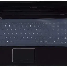 Kontazio Universal Keyboard Dust Protector Guard – Transparent Silicone Cover KEYBOARD Keyboard Skin image 2