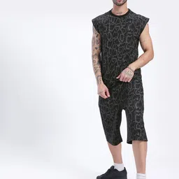 glitchez Tshirt Regular Shorts Co-ords Set-picture-31