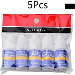 feelhigh cosmetics 5Pcs Nail Glue For Artificial Nail Waterproof Nail Adhesive Bottle Acrylic nails Professional Nail Art Gum Fake Nails Extension-picture-10