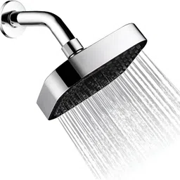 mocksh STEP 4X4 ABS Overhead Shower/Shower Head With 9 Inch SS Round Arm (Pack of 1) Fixed Mount-picture-30
