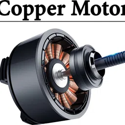 selifaur Single Head 360 Degree High Speed Car Dashboard Fan - 3 Series Car Interior Fan image 5