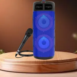 FRONY Bluetooth Party Speaker Support BT/USB/SD Card With 3mtr Long Wire For Mic B302 40 W Bluetooth Party Speaker-picture-41