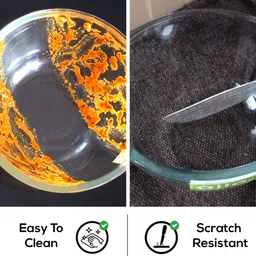 allo Glass Mixing Bowl Oven & Microwave Safe Bowls, Dishwasher & Freezer Safe,1000ml, 1600ml & 2100ml image 4