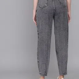 kotty Women Regular High Rise Grey Jeans image 2