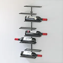 indian decor Wine Rack Iron Glass Holder-picture-19