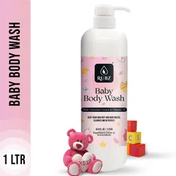 rubz Baby Body Wash |Liquid Soap|Shower Gel |with Best for Hotel, Spa, Salon-picture-15