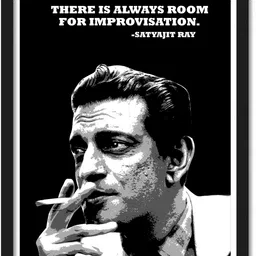 good hope Satyajit Ray printMotivational Quote Framed Poster for Room & Office(10x13 inch,Framed) Acrylic Sheet Paper Print image 1