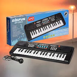just97 37-Key Musical Piano Keyboard with Microphone Songs Recording for Kids_A264-picture-11