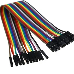 ej leds FEMALE- FEMALE BREADBOARD Jumper Wire 1- Pin Dual Wire- 40 pcs Pack Electronic Components Electronic Hobby Kit-picture-16