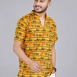 fab kalakriti Men Printed Cotton Blend Ethnic Dress-picture-17