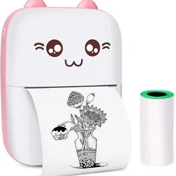 PIXEL Mini Pocket Printer for Kids, Portable Thermal Printer Mini printer-picture-43