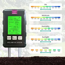 apex labs 6 in 1 Professional Soil Meter Soil Test Kit image 2
