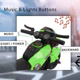 oh baby Zippy EV Kids Battery Operated OT Bike Bike Battery Operated Ride On Bike Battery Operated Ride On image 3