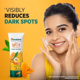 himalaya Dark Spot Clearing Turmeric Face Wash image 5
