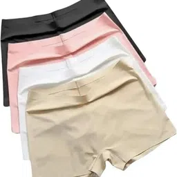 oxy Pack of 4 Women Boy Short Multicolor Panty image 1