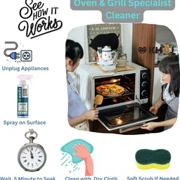 khoj Oven Grill Barbeque Cleaner, HeavyDuty Degreaser for Microwave, Chimney Oil Tawa image 2