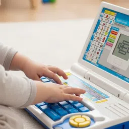 nayaratoys Educational Computer ABC and 123 Learning Kids Laptop with LED Display and Music image 4
