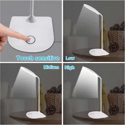 bhajanlal greenery Desk Light/Rechargeable LED Touch On/Off Switch Study Lamp_L248 Study Lamp image 3