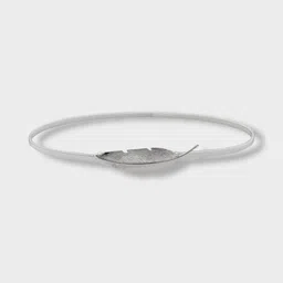 Women Casual Silver Metal Belt-image-7