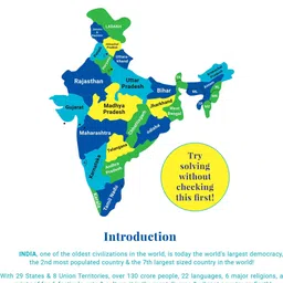 cretto India Map Puzzle image 2