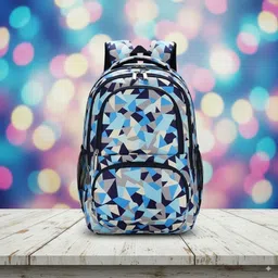 tottica Large 32 L Laptop Backpack Highlighting the vibrant blue tones-picture-26