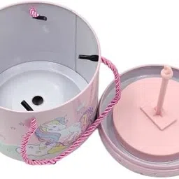 freedy 1pc Metal Money Bank With Secure Lock & Keys For Kids Random design will send-H Coin Bank image 2