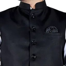 kottonknot Solid Men Waistcoat image 5